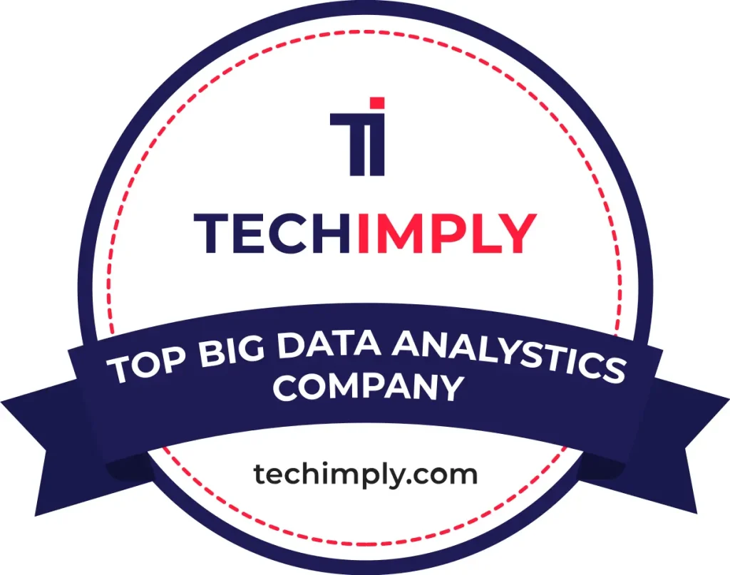 Techimply top big data analystics company badge