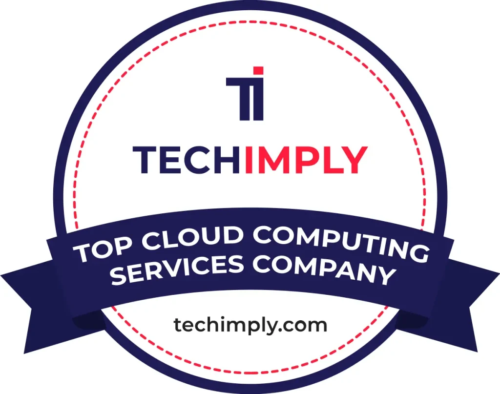 Techimply top cloud computing services company badge