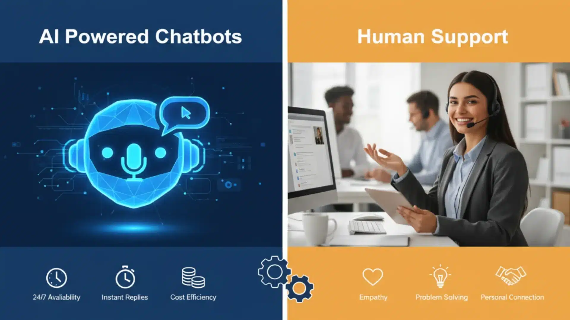 AI Powered Chatbots vs. Human Support: Which Works Better?