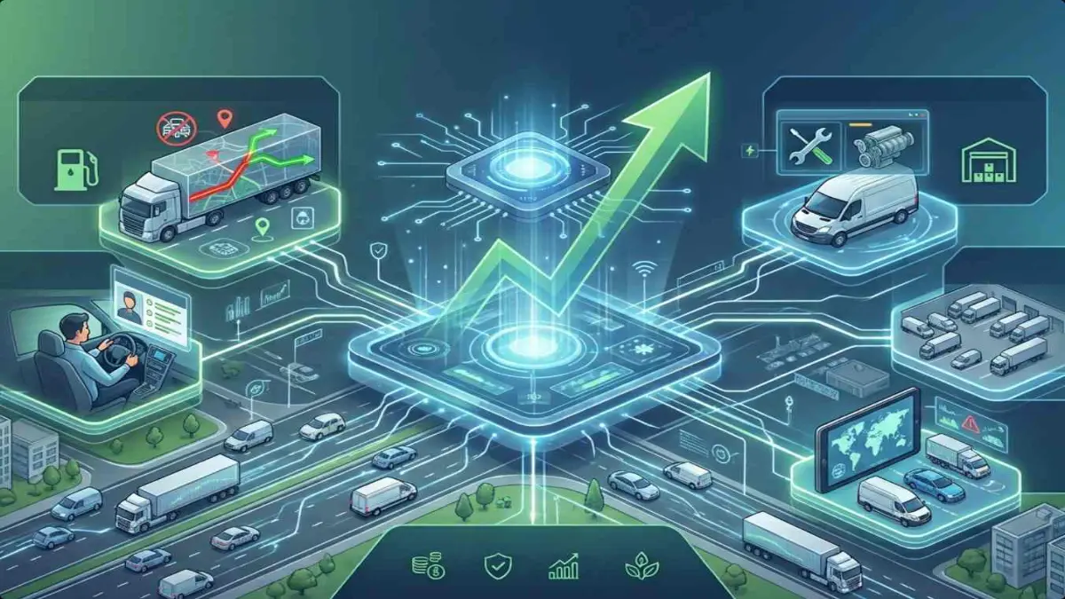 AI Fleet Management Improved Vehicle Efficiency by 49%